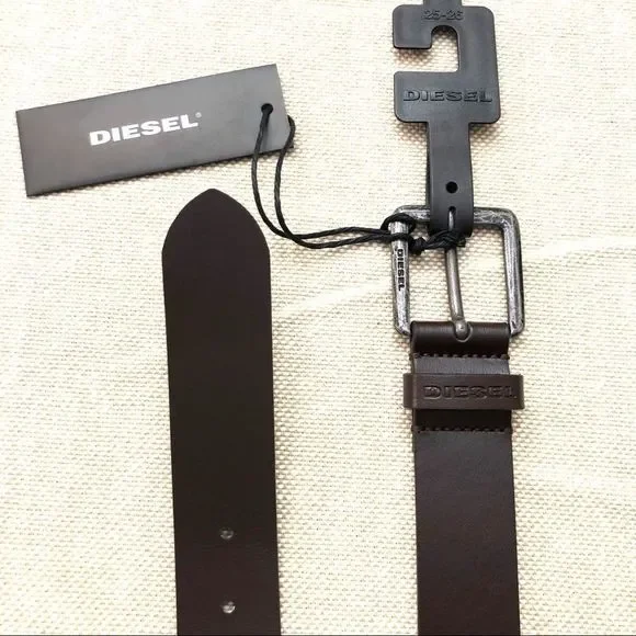Diesel Poldo 4 Leather Belt - Picture 2 of 6